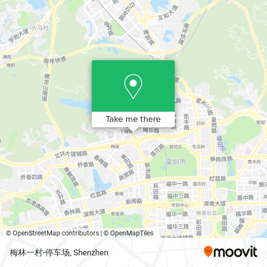 梅林一村-停车场 map
