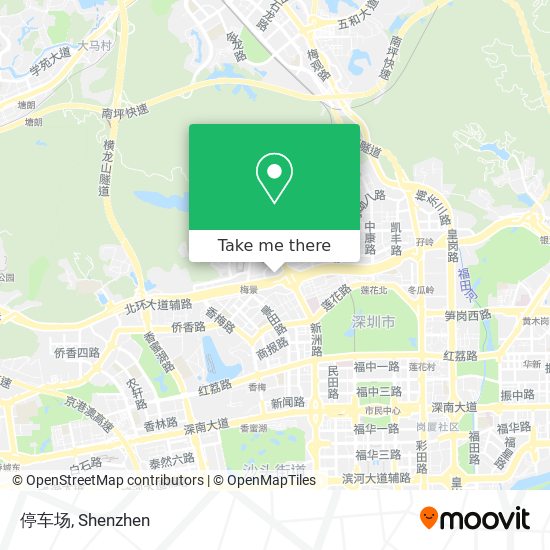 停车场 map