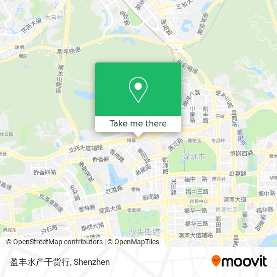 盈丰水产干货行 map