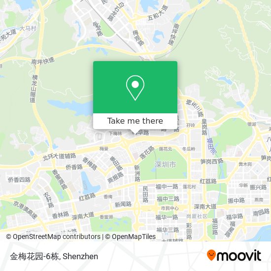 金梅花园-6栋 map