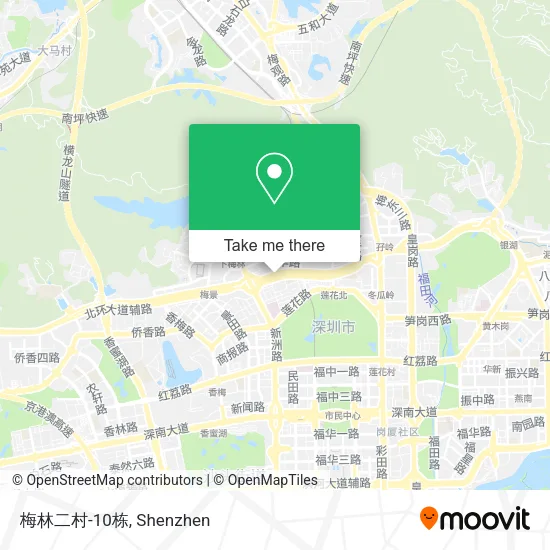 梅林二村-10栋 map