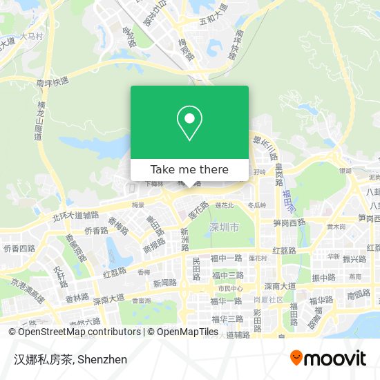汉娜私房茶 map