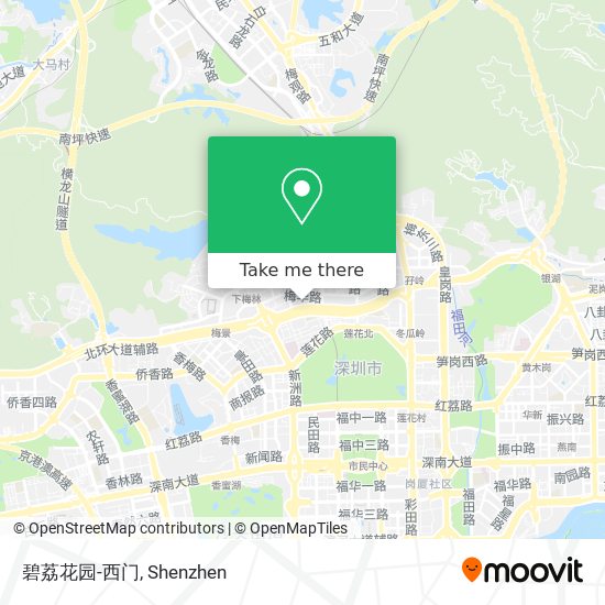碧荔花园-西门 map