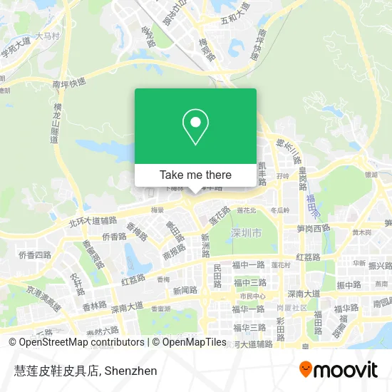 慧莲皮鞋皮具店 map