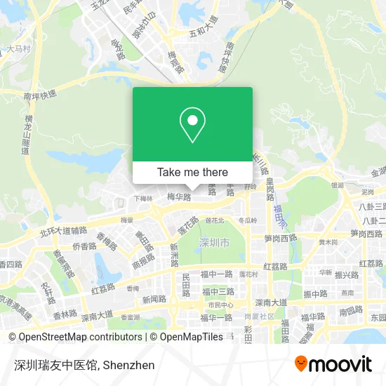 深圳瑞友中医馆 map