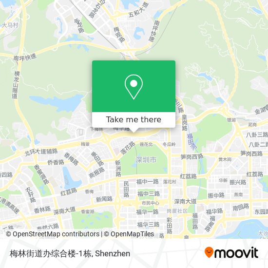 梅林街道办综合楼-1栋 map