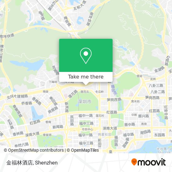 金福林酒店 map
