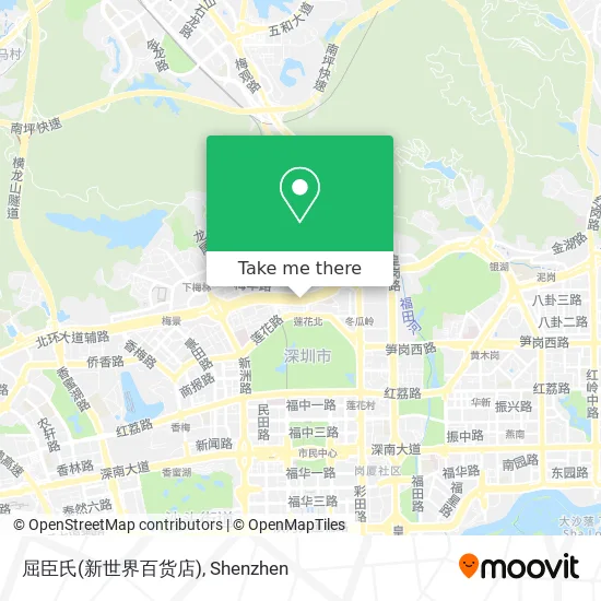 屈臣氏(新世界百货店) map