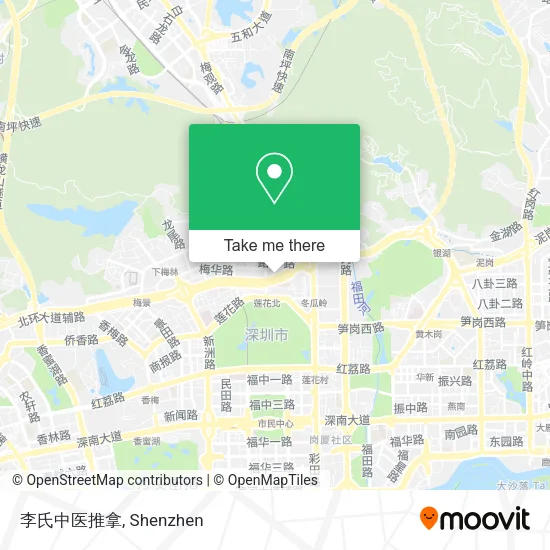 李氏中医推拿 map