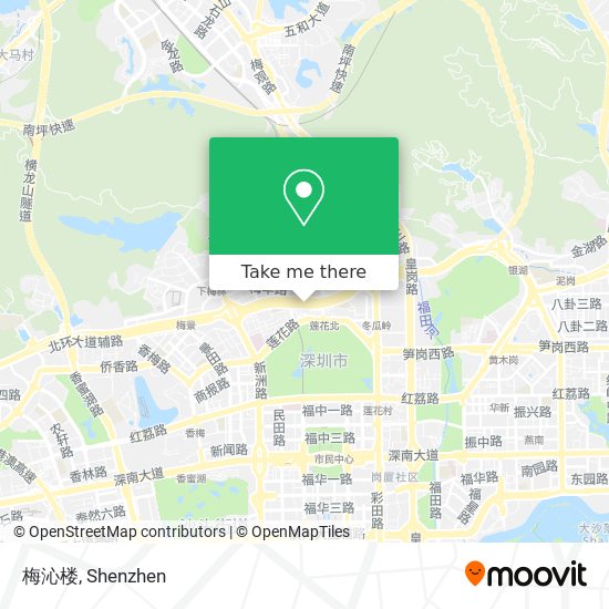 梅沁楼 map