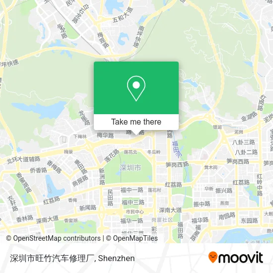 深圳市旺竹汽车修理厂 map