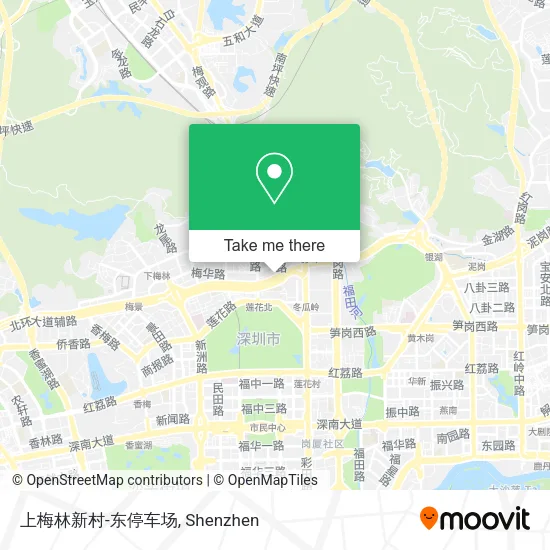 上梅林新村-东停车场 map