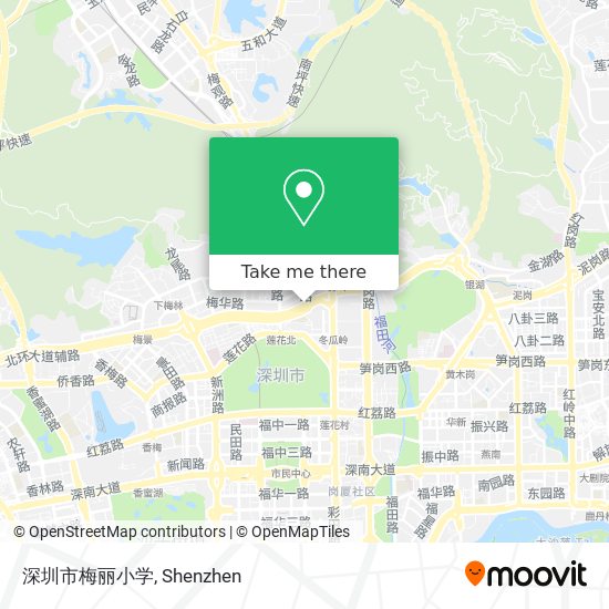 深圳市梅丽小学 map