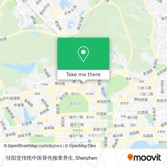 扶阳堂传统中医骨伤推拿养生 map
