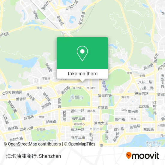 海琪油漆商行 map