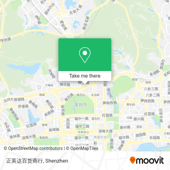 正英达百货商行 map