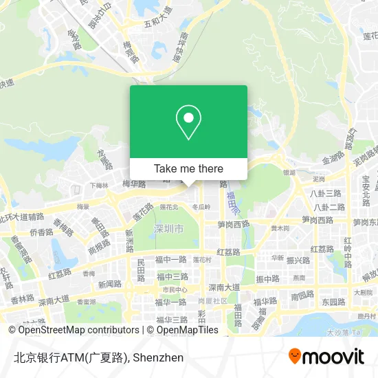 北京银行ATM(广夏路) map