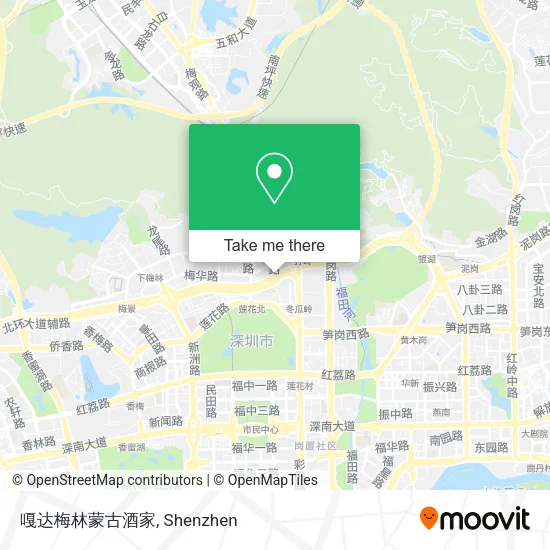 嘎达梅林蒙古酒家 map
