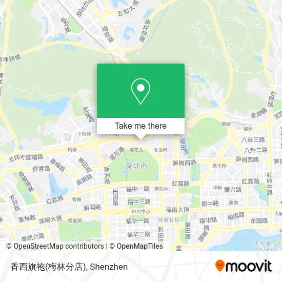 香西旗袍(梅林分店) map