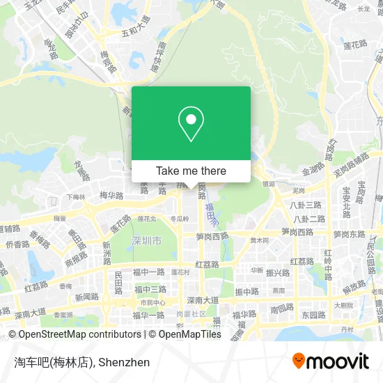 淘车吧(梅林店) map