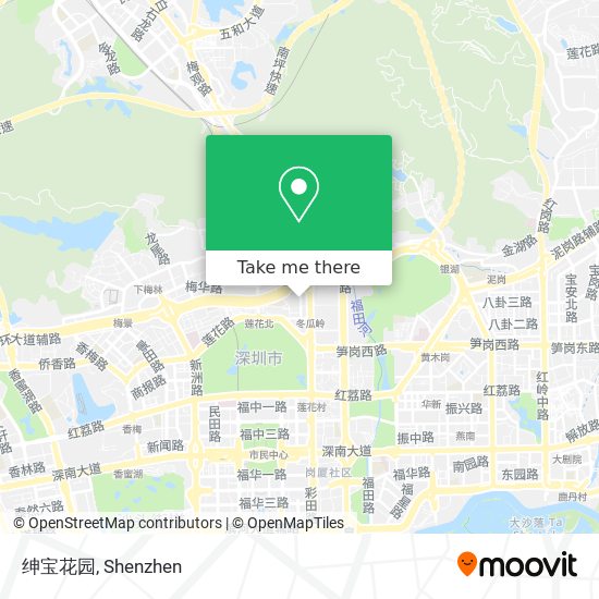 绅宝花园 map