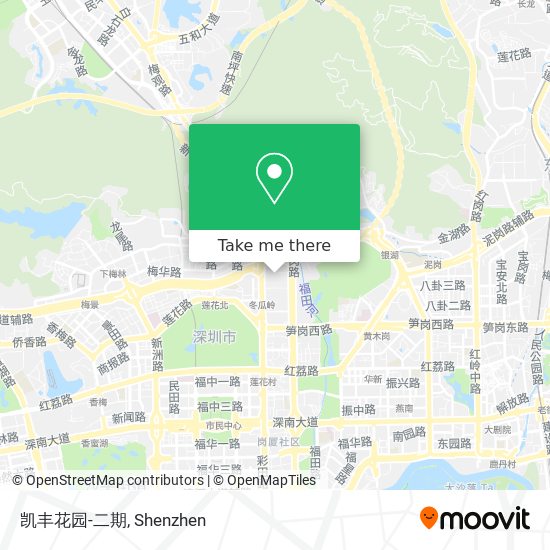 凯丰花园-二期 map
