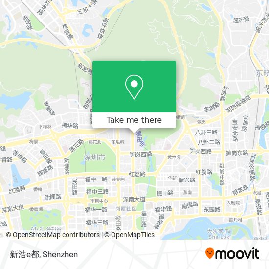 新浩e都 map