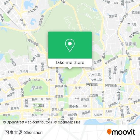 冠泰大厦 map