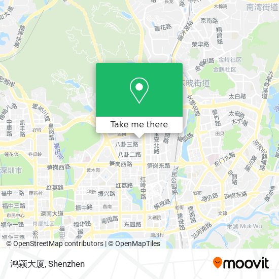 鸿颖大厦 map