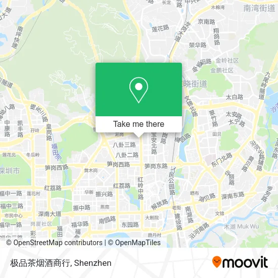 极品茶烟酒商行 map
