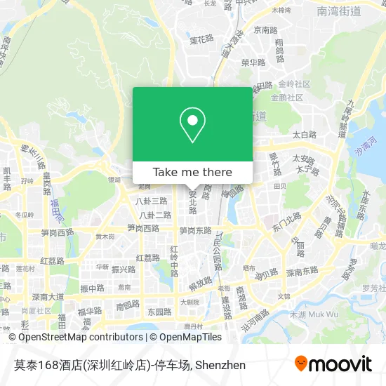 莫泰168酒店(深圳红岭店)-停车场 map