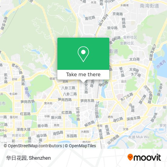 华日花园 map