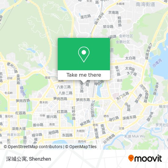 深城公寓 map
