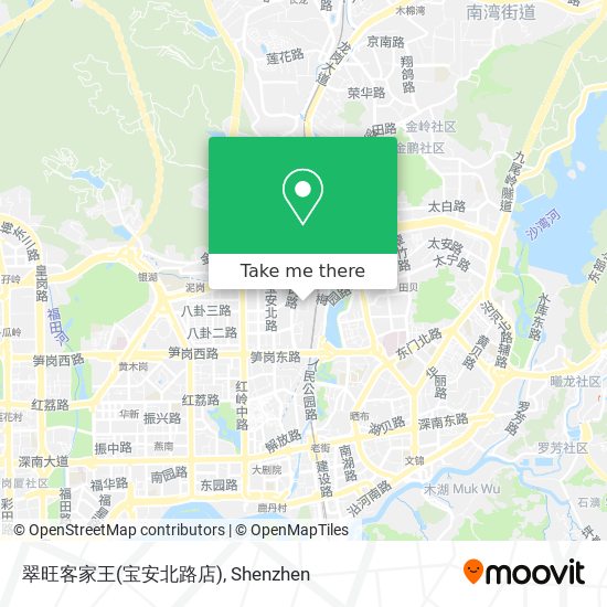 翠旺客家王(宝安北路店) map
