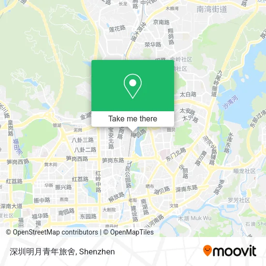 深圳明月青年旅舍 map
