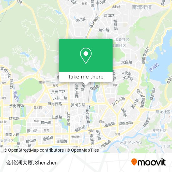金锋湖大厦 map