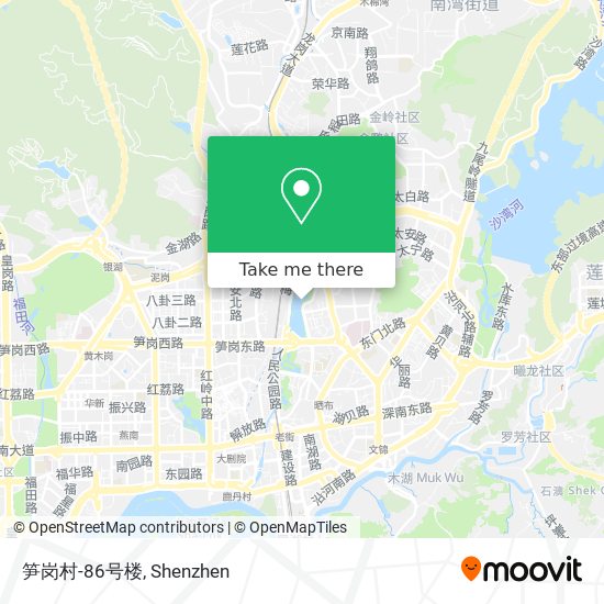笋岗村-86号楼 map
