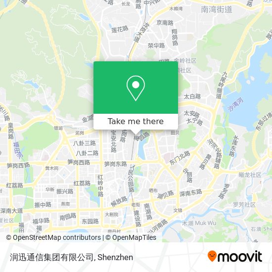 润迅通信集团有限公司 map
