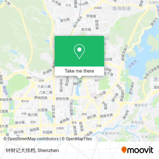 钟财记大排档 map