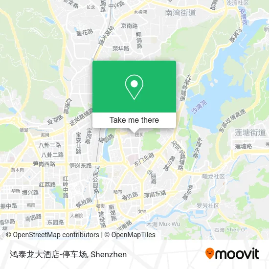 鸿泰龙大酒店-停车场 map