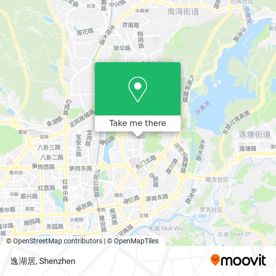 逸湖居 map