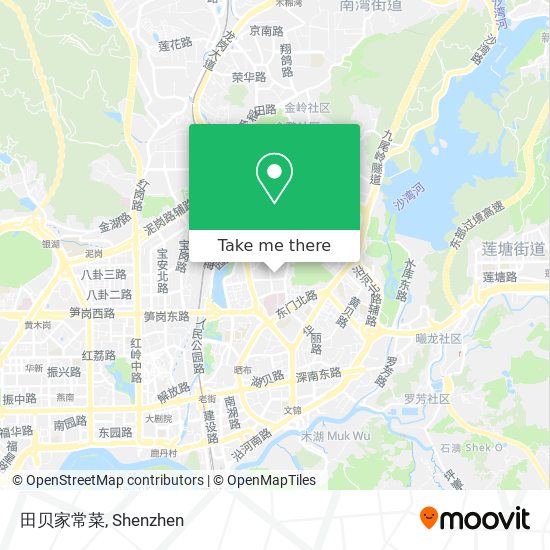 田贝家常菜 map