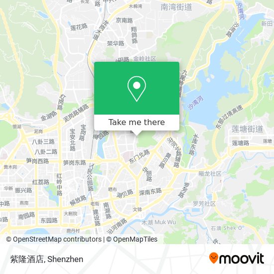 紫隆酒店 map
