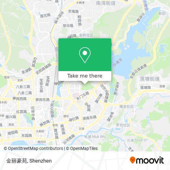金丽豪苑 map