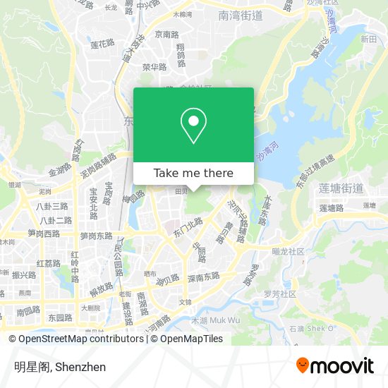明星阁 map