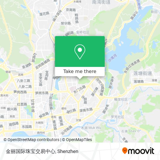金丽国际珠宝交易中心 map