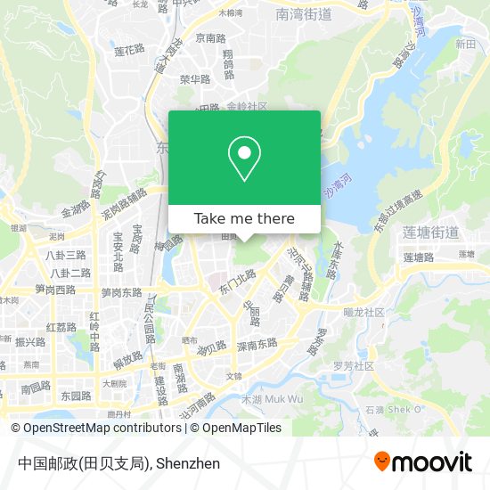 中国邮政(田贝支局) map