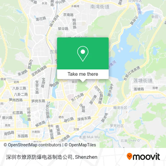 深圳市燎原防爆电器制造公司 map