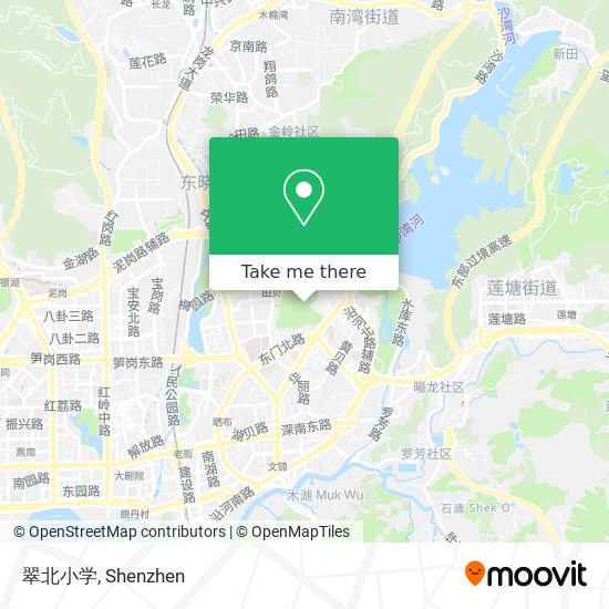 翠北小学 map