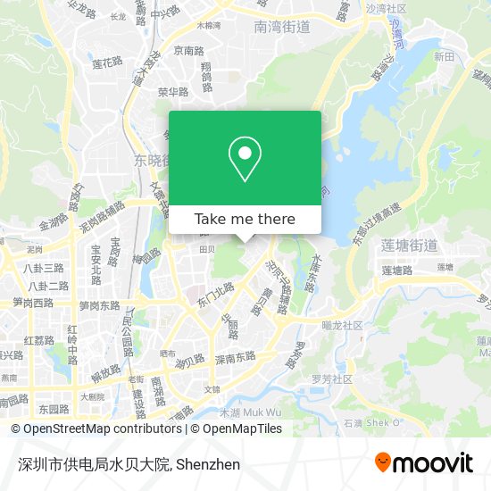 深圳市供电局水贝大院 map